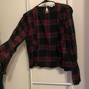 Cute plaid blouse